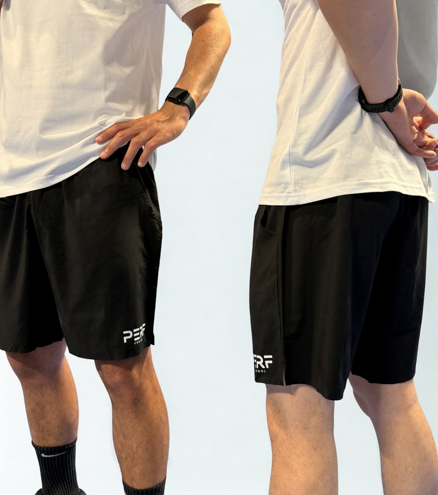 SHORT TECHNIQUE HOMME - NOIR