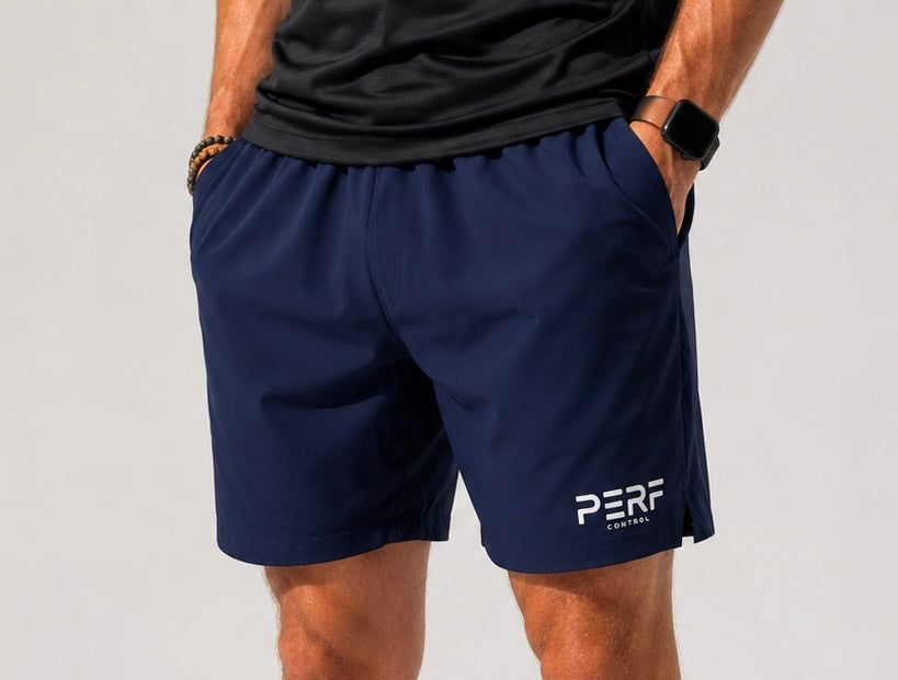 SHORT TECHNIQUE HOMME - BLEU MARINE